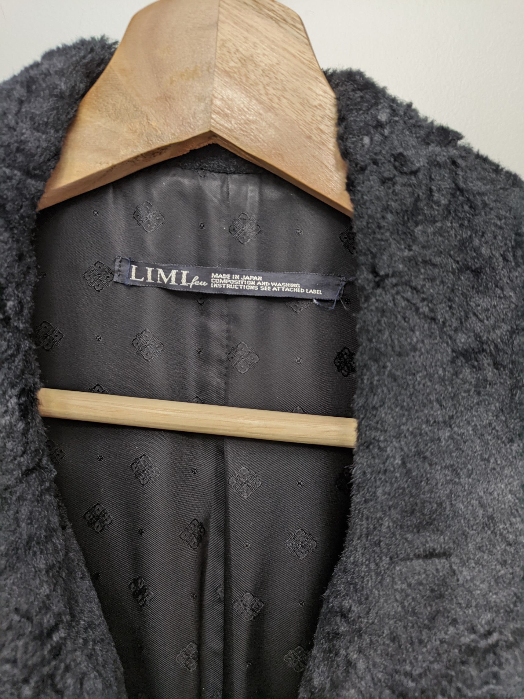 Limi Feu Rayon Faux-Fur Coat Size M / US 6-8 / IT 42-44 - 3 Thumbnail