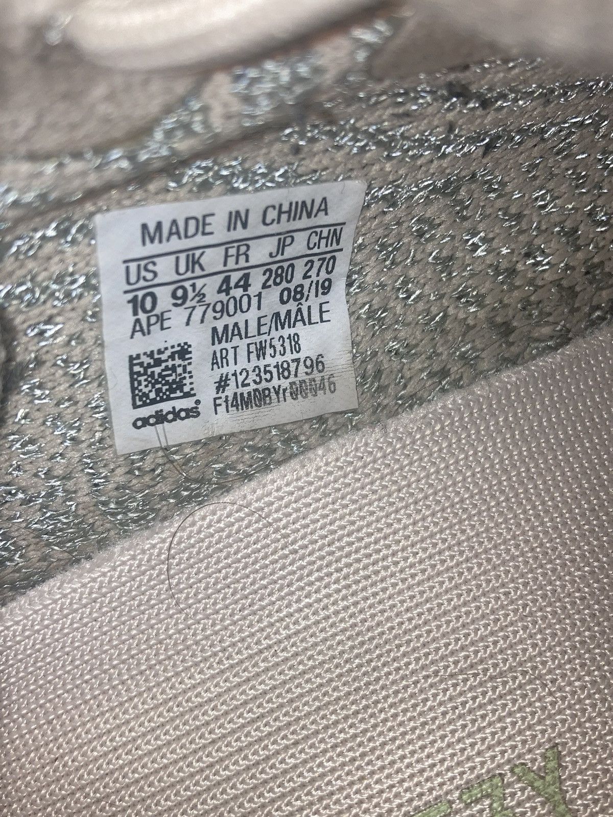 Adidas × Yeezy Yeezy Boost 350 V2 Citrin Reflective Size US 10 / EU 43 - 6 Thumbnail