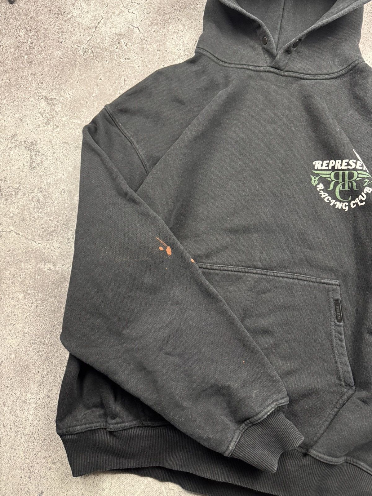 Represent Clo. Represent Owners Racing Club Faded Boxy Hoodie Y2K Size US M / EU 48-50 / 2 - 9 Thumbnail