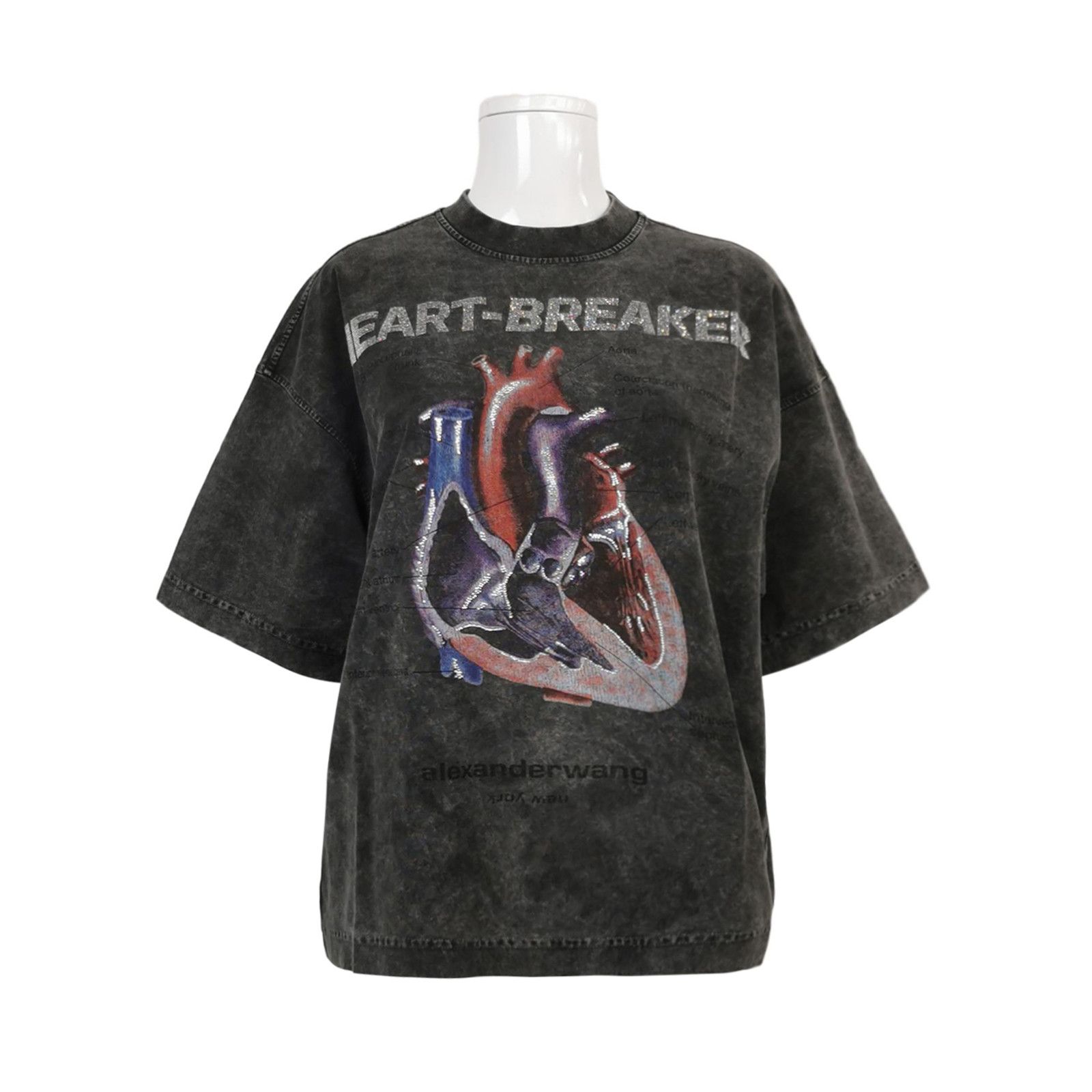 Alexander Wang Alexander Wang Heartbreaker Graphic T-Shirt Size XS Size US XS / EU 42 / 0 - 1 Thumbnail