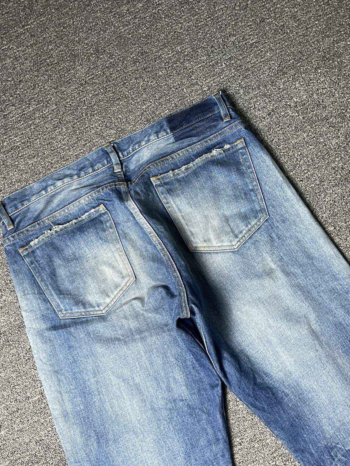 URBAN RESEARCH DOORS × Vintage URBAN RESEARCH Ripped Denim Jeans (91) Size US 32 / EU 48 - 14 Thumbnail