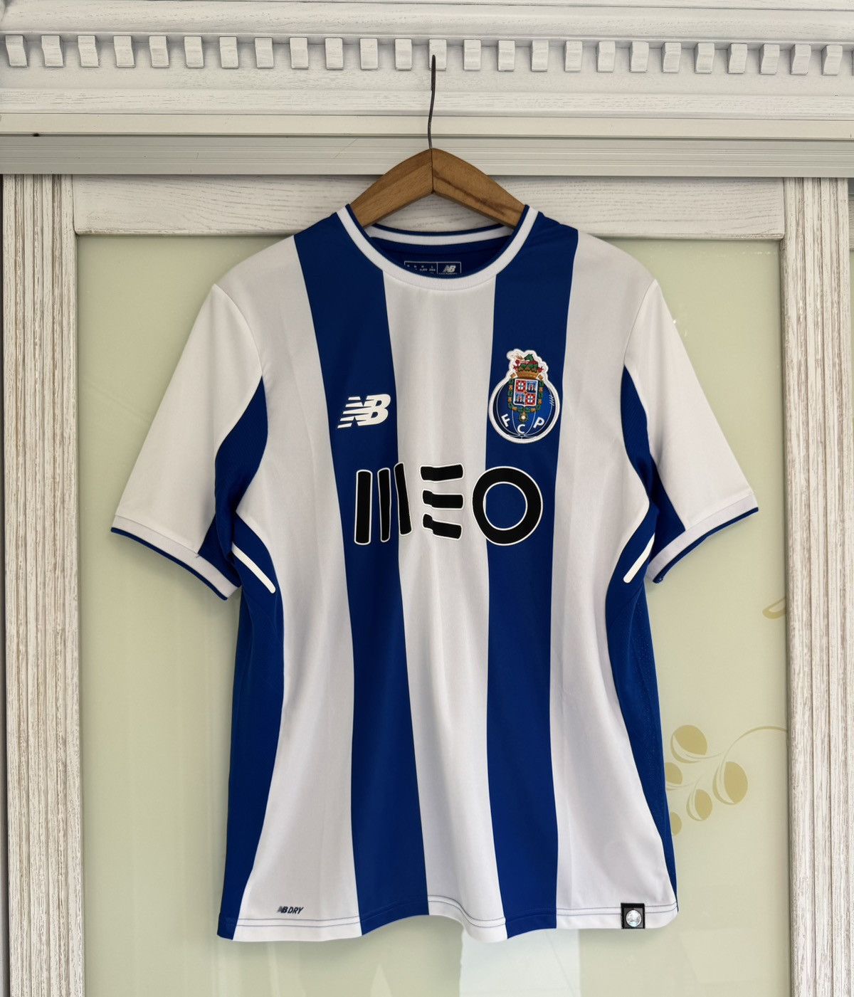 New Balance Porto 2017-2018 Home Soccer Jersey Football Kit Shirt Size US M / EU 48-50 / 2 - 1 Thumbnail