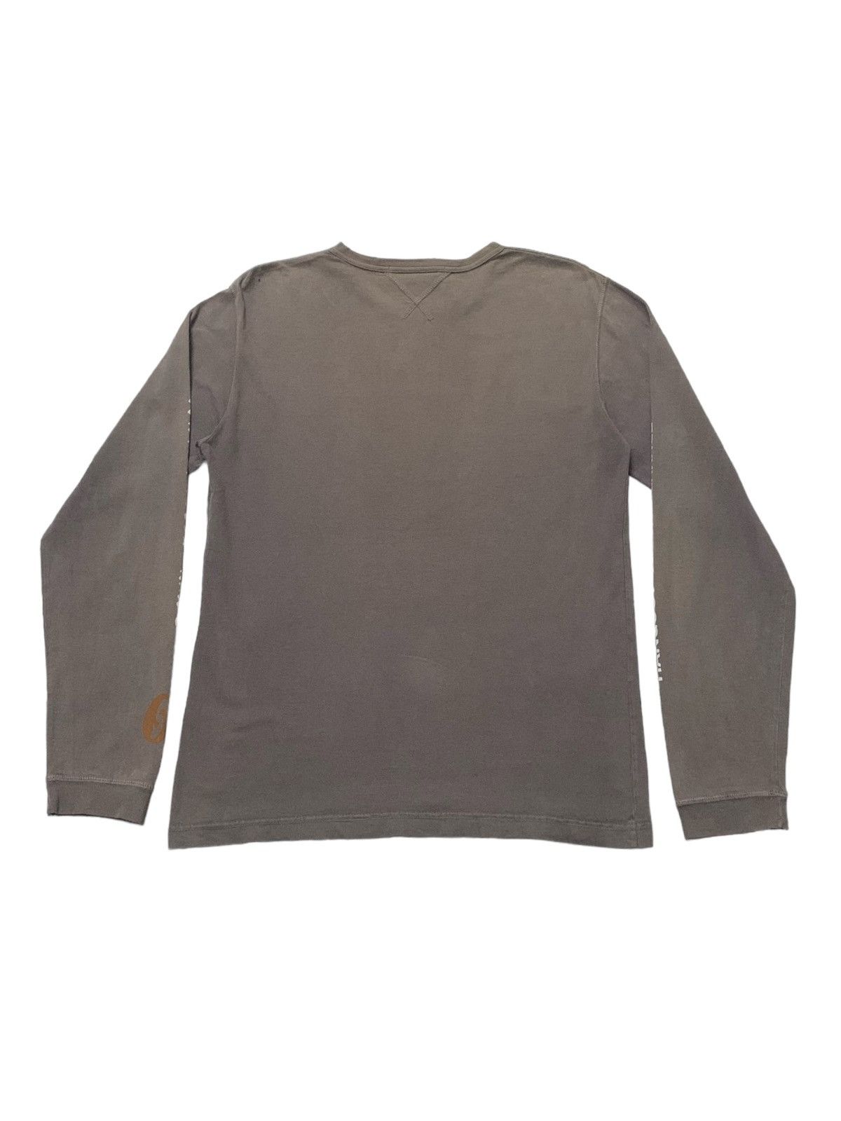 5351 POUR LES HOMMES × Hysteric Glamour × Japanese Brand 291295 Homme Distressed Sun Burn Long Sleeve Tshirt Size US M / EU 48-50 / 2 - 3 Thumbnail