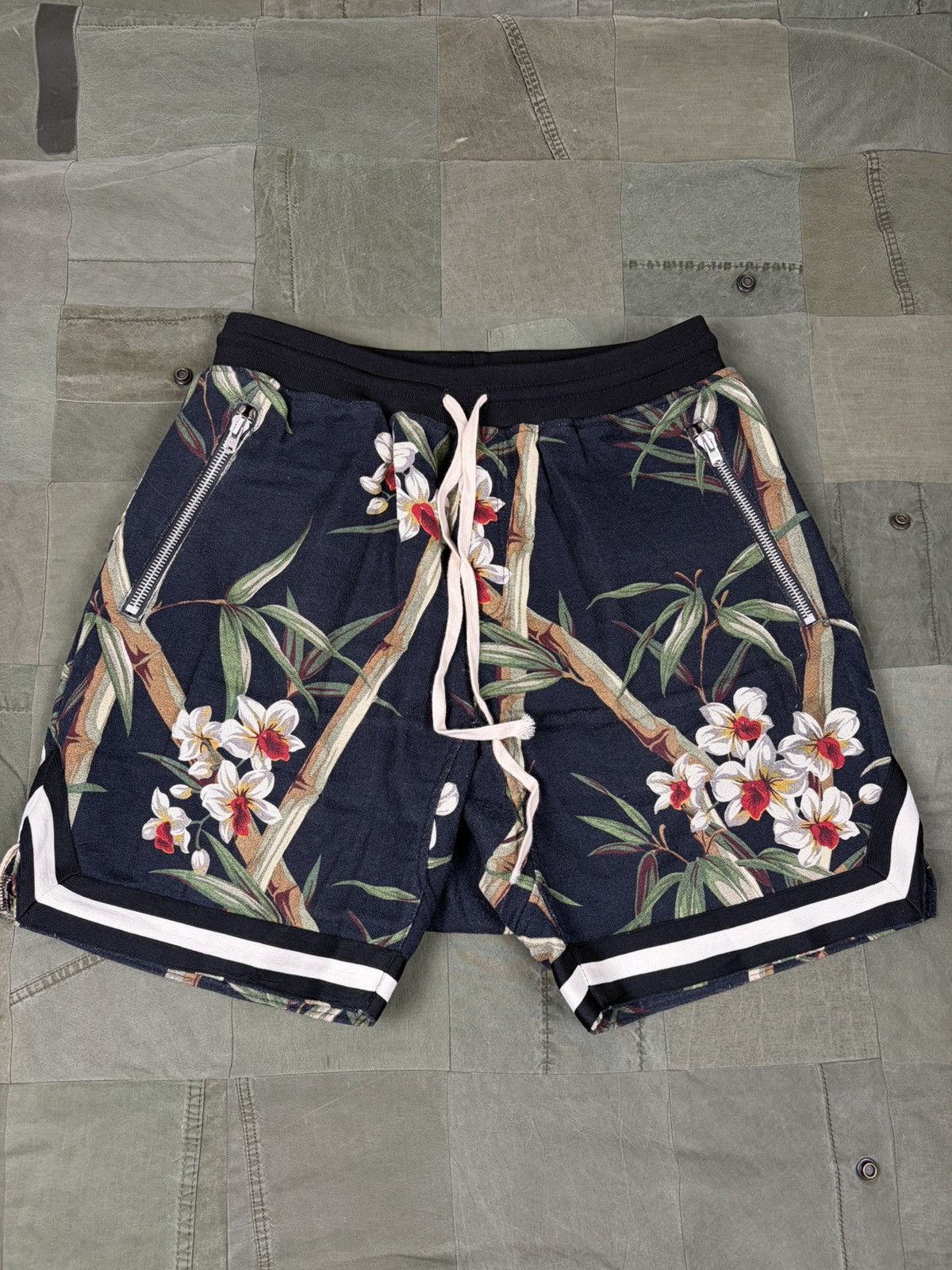 Floral Drawstring Shorts