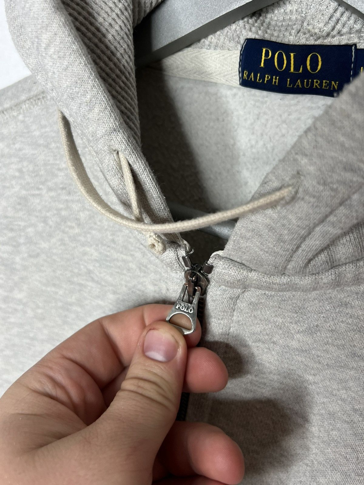 Polo Ralph Lauren Vintage Polo Ralph Lauren Full Zip Hoodie Pony Rare Size US L / EU 52-54 / 3 - 4 Thumbnail