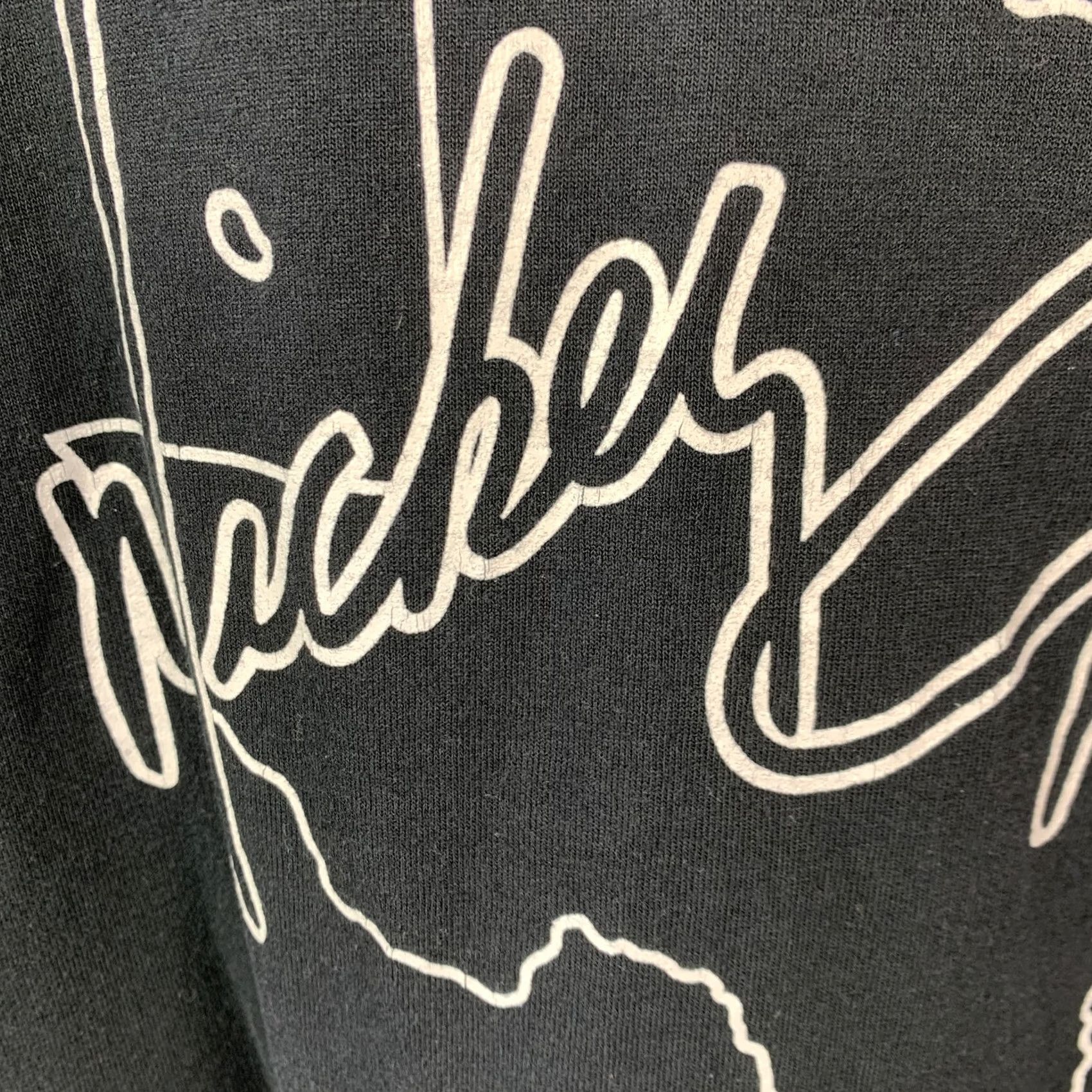 Vintage VINTAGE Screen Stars Best Mickey Gilley Texas Outline T-Shirt Mens XL Black Crew Neck Short Sleeve Graphic Print Size US XL / EU 56 / 4 - 5 Thumbnail