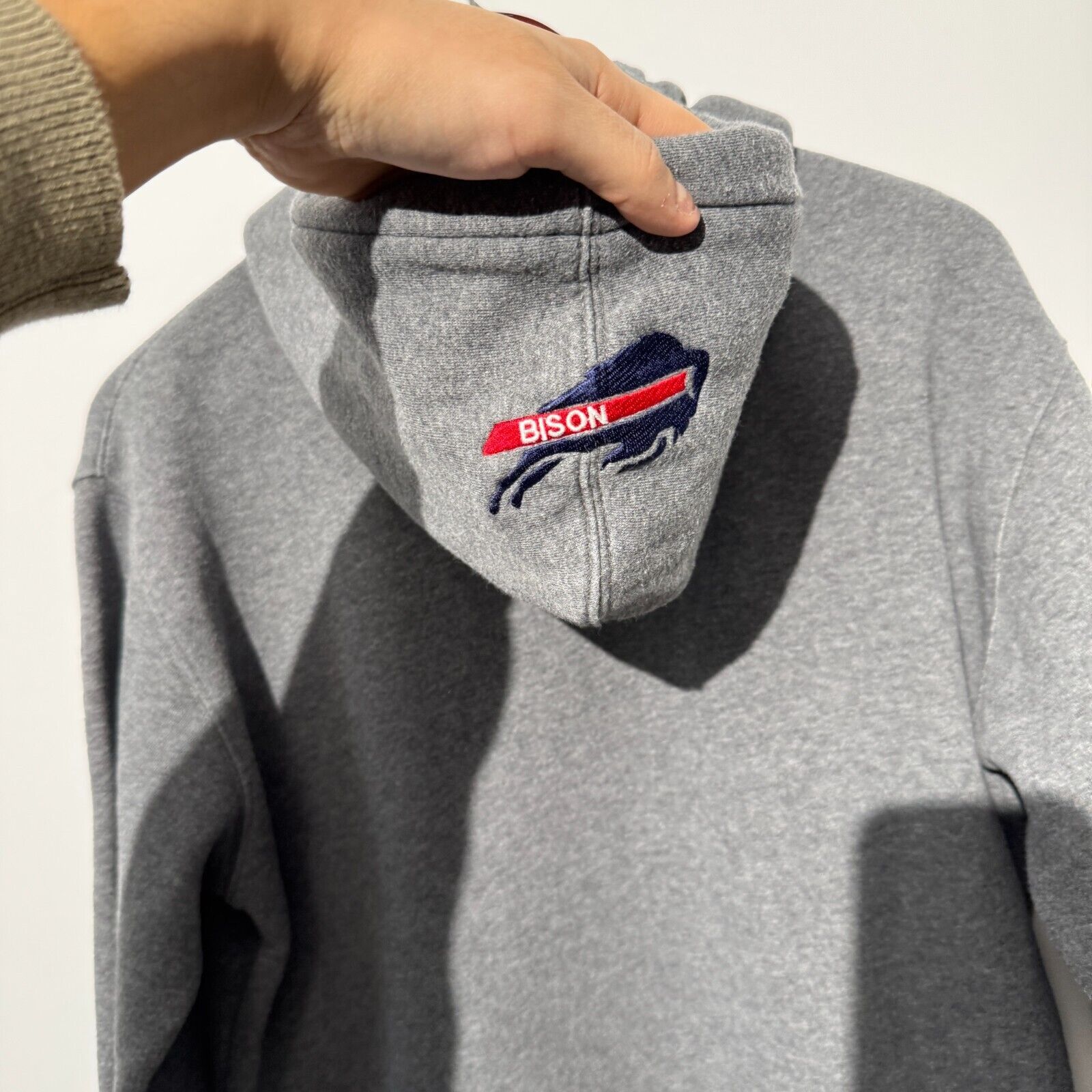 Champion × Vintage Champion Unisex Gray Cotton Zip Hoodie Size S Howard Size US S / EU 44-46 / 1 - 12 Thumbnail