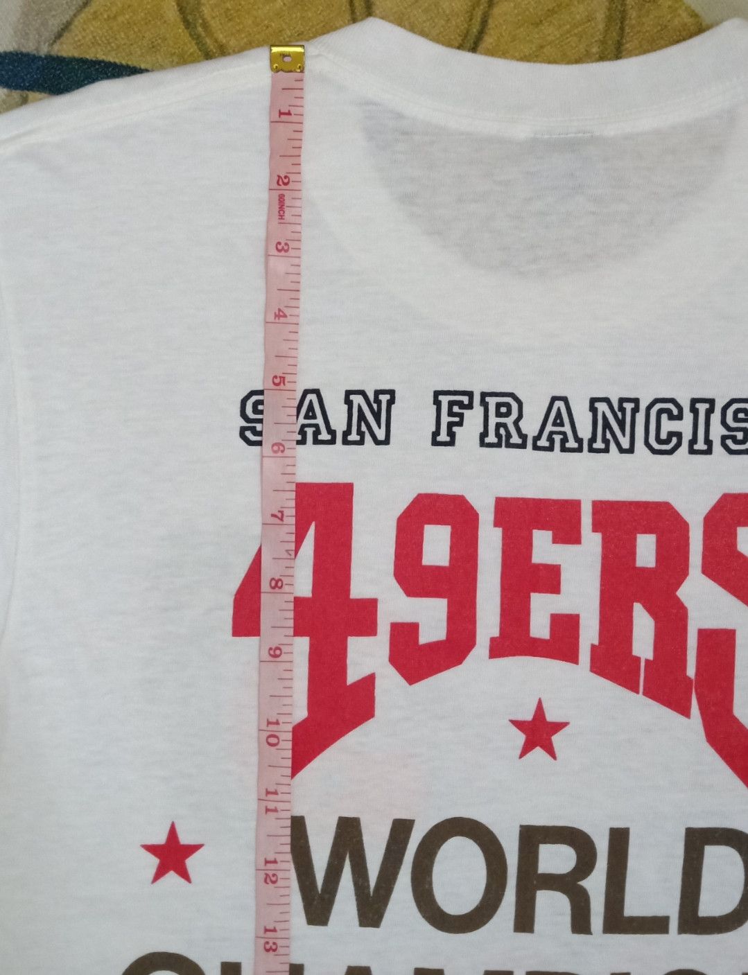 NFL × Vintage Vintage 80s San Francisco 49Ers World Champions T-shirt Size US M / EU 48-50 / 2 - 19 Thumbnail