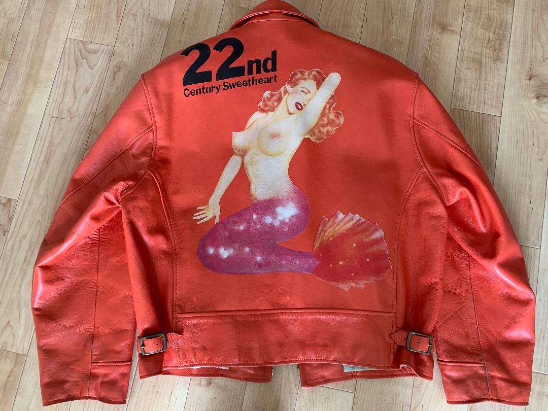 ジャケット・アウター yohji yamamoto 23rd Century Sweetheart Buy Yohji Yamamoto 23rd Century Sweetheart Leather Jacket
