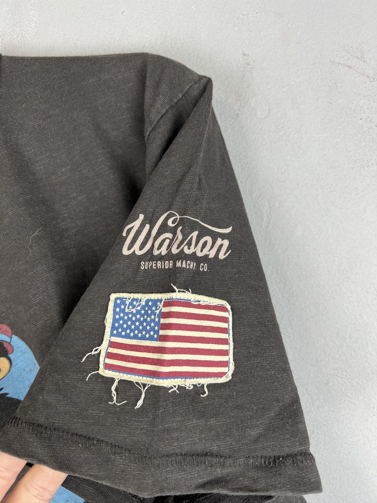 Vintage Warson Motors 53 Racing Equipment tee Size US L / EU 52-54 / 3 - 3 Thumbnail