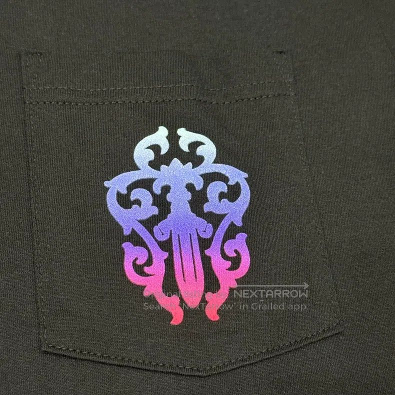 Chrome Hearts CHROME HEARTS Size M Black colorful horseshoe short sleeves Size US M / EU 48-50 / 2 - 3 Thumbnail