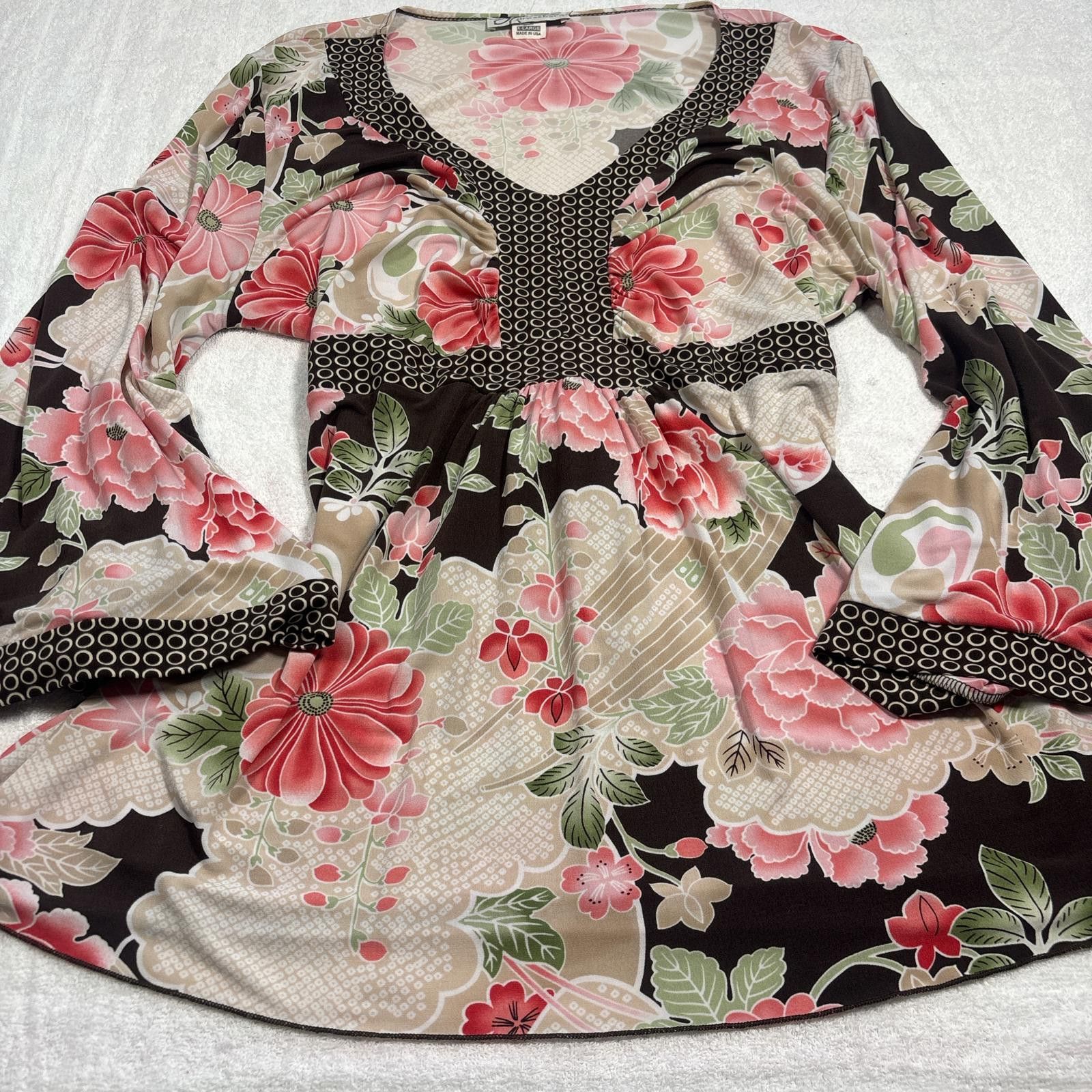 Other y2k fairy core tie back flowy blouse Size XL / US 12-14 / IT 48-50 - 2 Thumbnail
