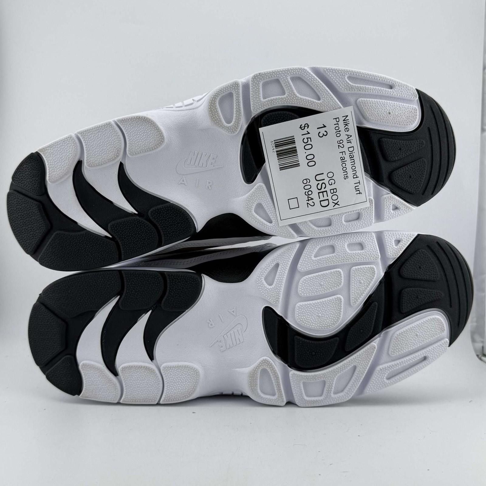 Nike Nike Air Diamond Turf Proto 92 Falcons US 13 Used OG BOX Size US 13 / EU 46 - 6 Thumbnail