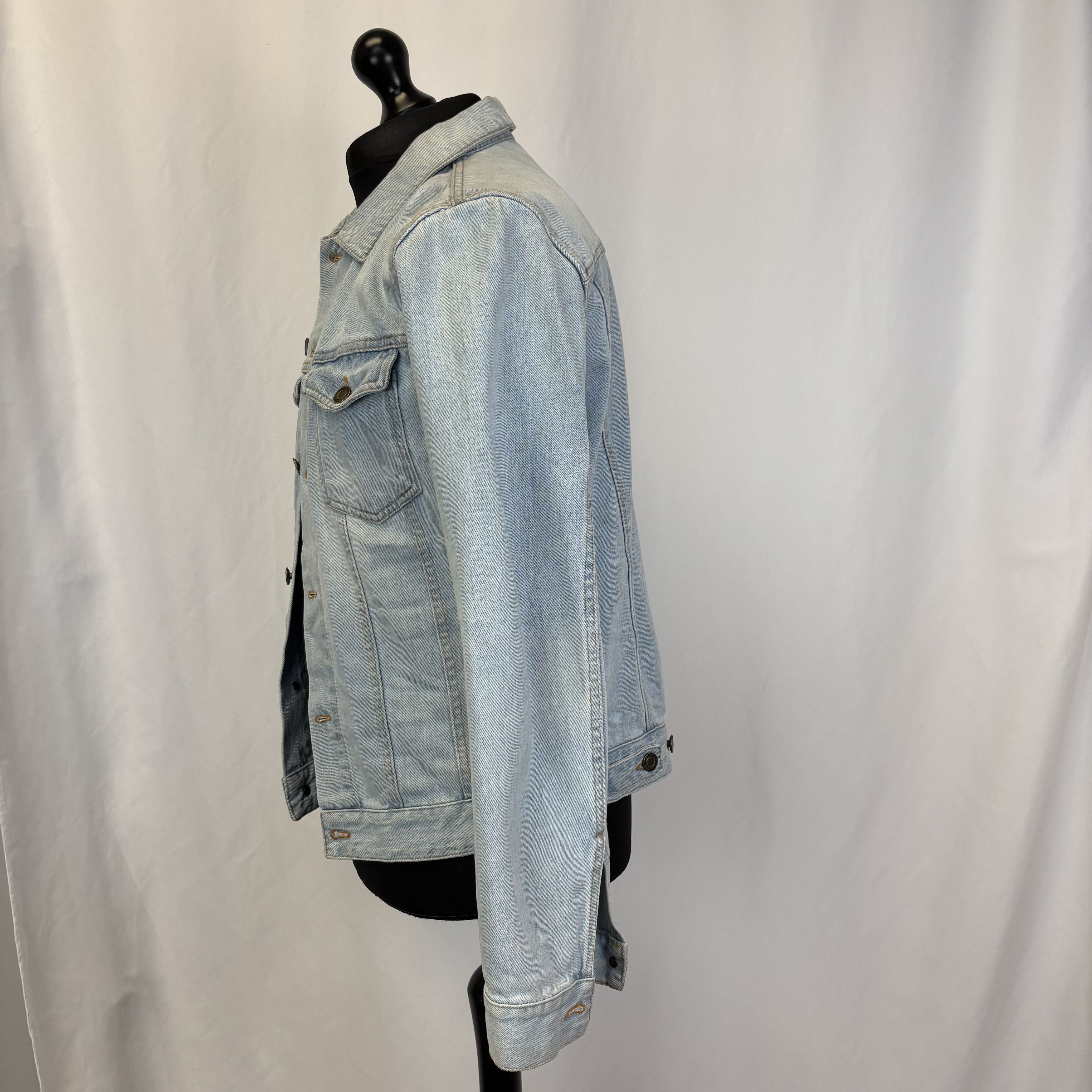 Saint Laurent Paris Saint Laurent Denim Jacket Size US XL / EU 56 / 4 - 2 Thumbnail