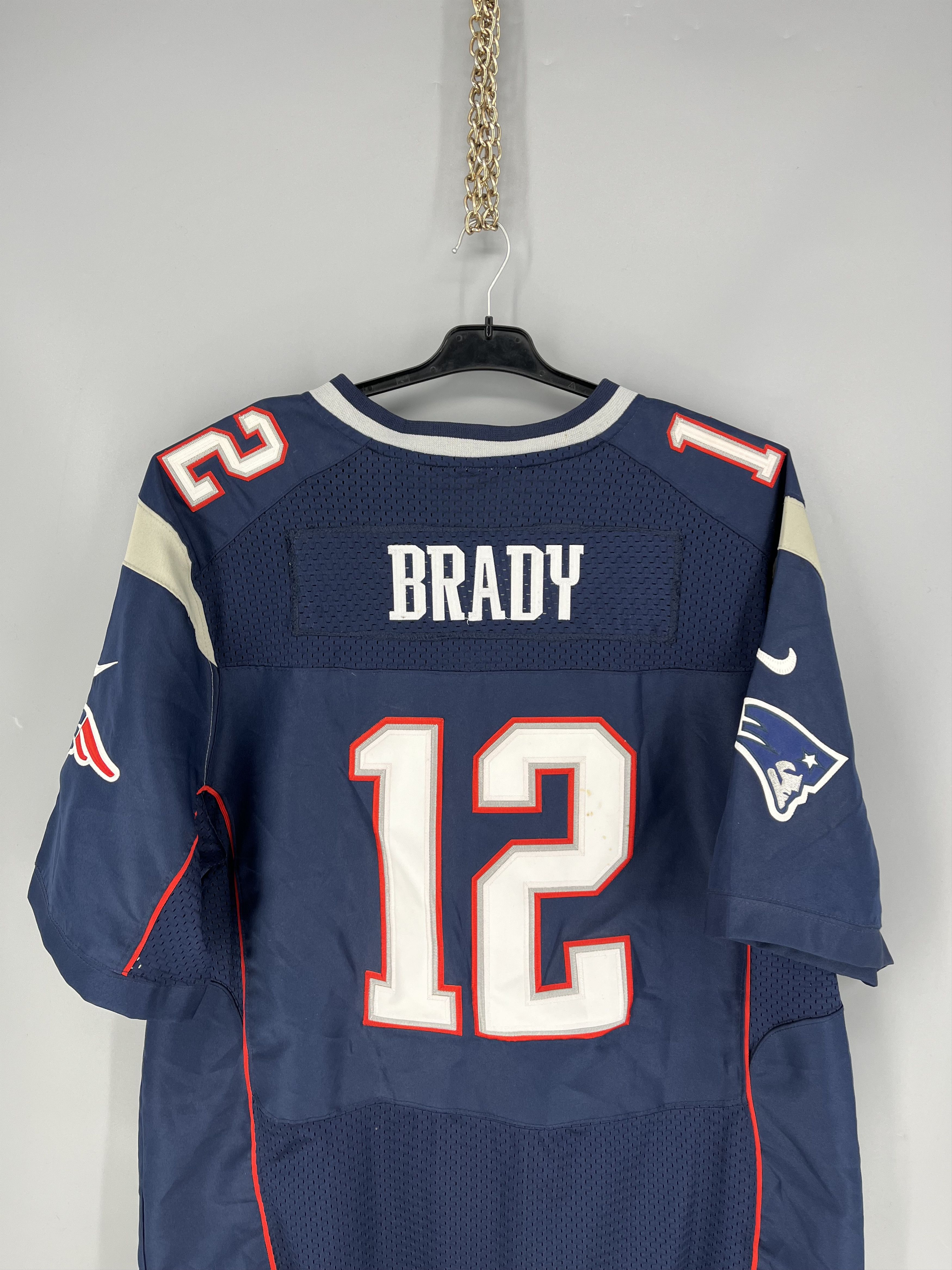 Nike #12 TOM BRADY NIKE NEW ENGLAND PATRIOTS JERSEY Size L Size US L / EU 52-54 / 3 - 12 Thumbnail