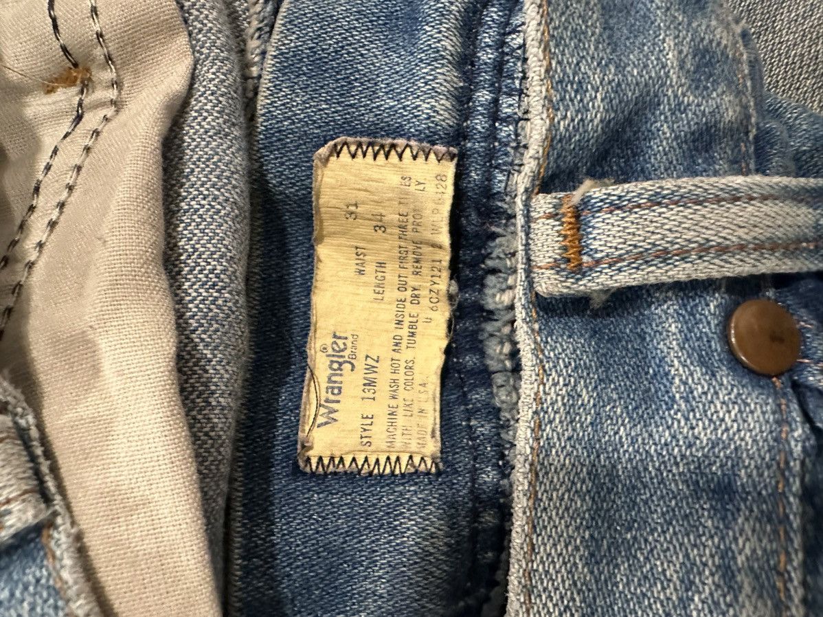 Vintage × Wrangler Wrangler light blue jeans Size US 31 - 5 Thumbnail