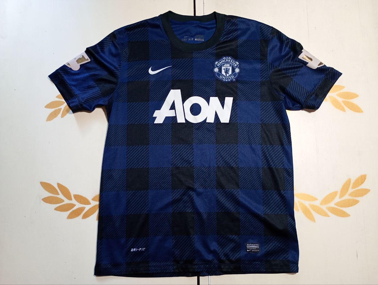 Nike Manchester United Away Jersey 5 Ferdinand 2013-2014 Size US L / EU 52-54 / 3 - 3 Thumbnail