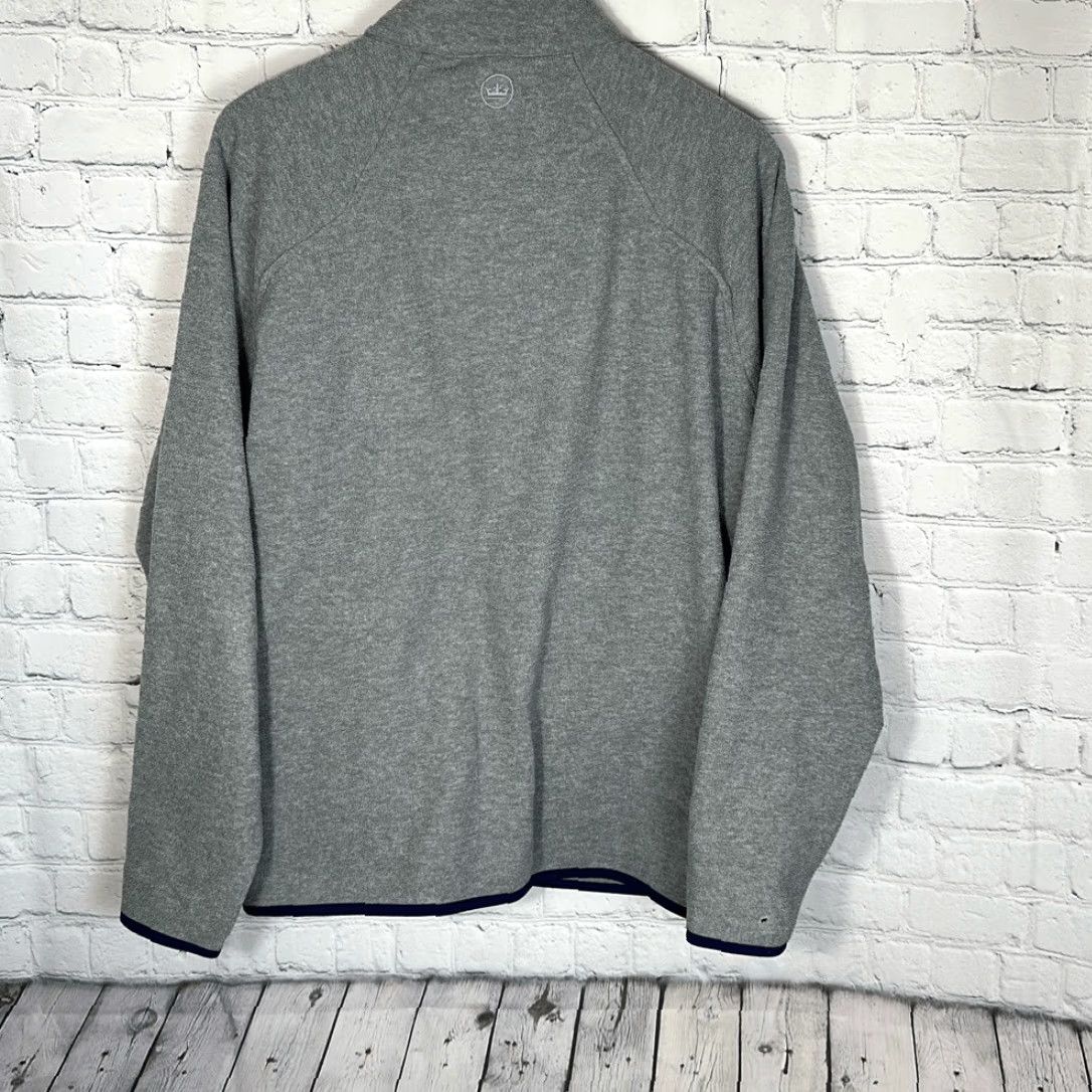 Peter Millar VINTAGE Peter Millar Crown Sport Men's Cloudglow Micro Fleece Half Zip Pullover Sweater Size US L / EU 52-54 / 3 - 7 Thumbnail