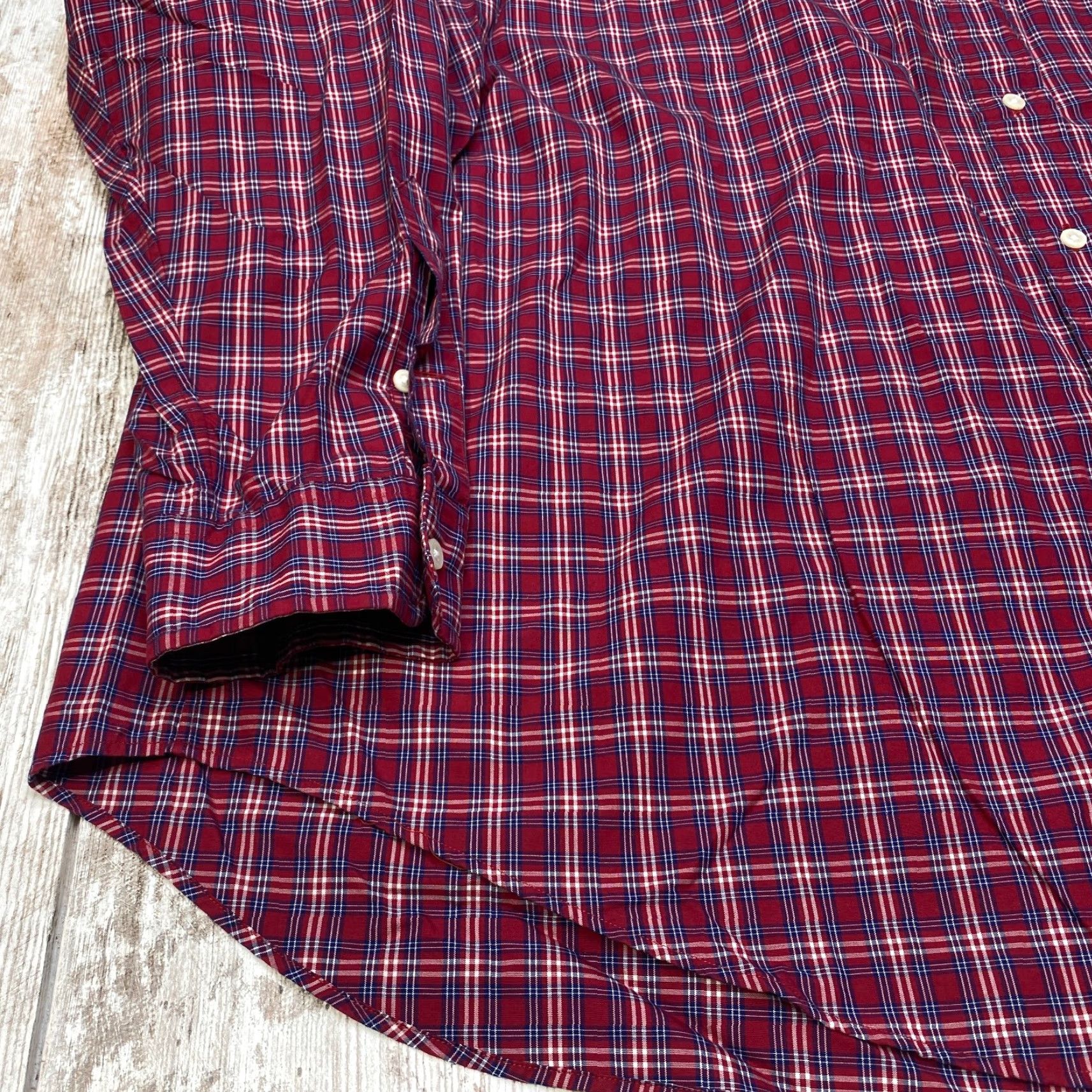 Ralph Lauren Ralph Lauren Blake Long Sleeve Button Up Mens 2XL Check Shirt 100% Cotton 7409 Size US XXL / EU 58 / 5 - 3 Thumbnail