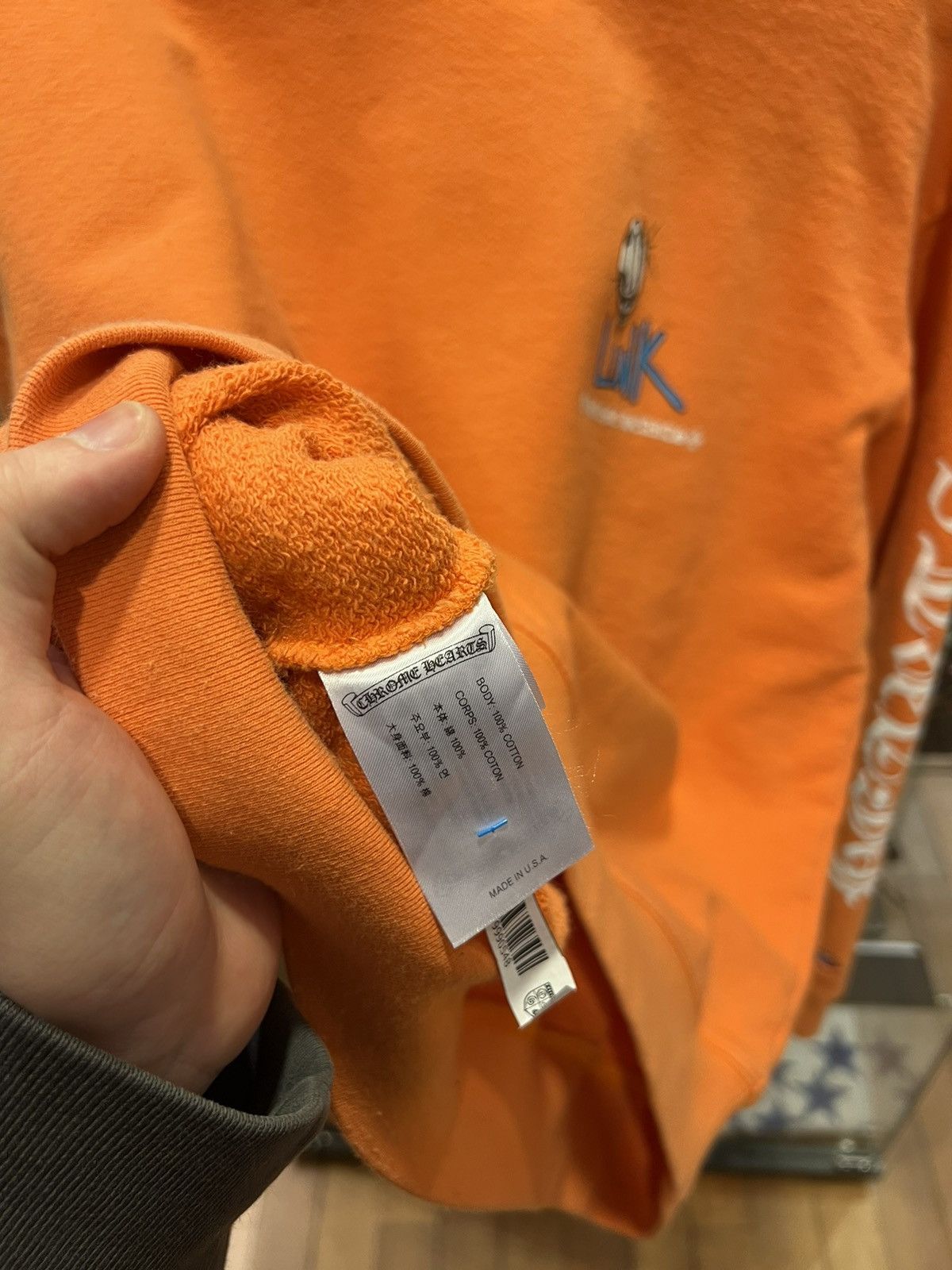 Chrome Hearts Chrome Hearts Matty Boy ‘Link’ Crewneck Sweatshirt Orange Size US XL / EU 56 / 4 - 6 Thumbnail