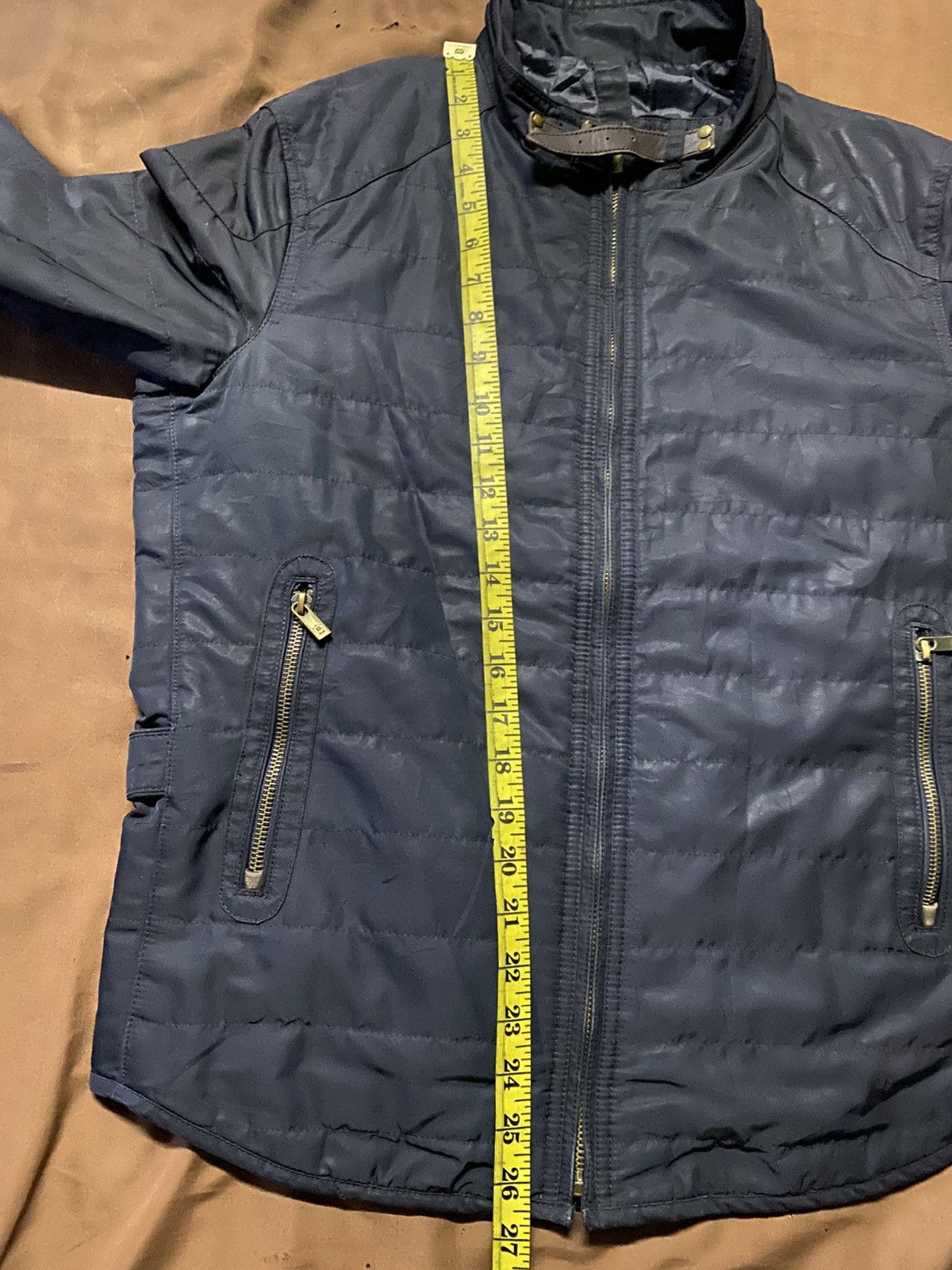 Massimo Dutti Massimo Dutti Navy Quilted Jacket Size US M / EU 48-50 / 2 - 12 Thumbnail