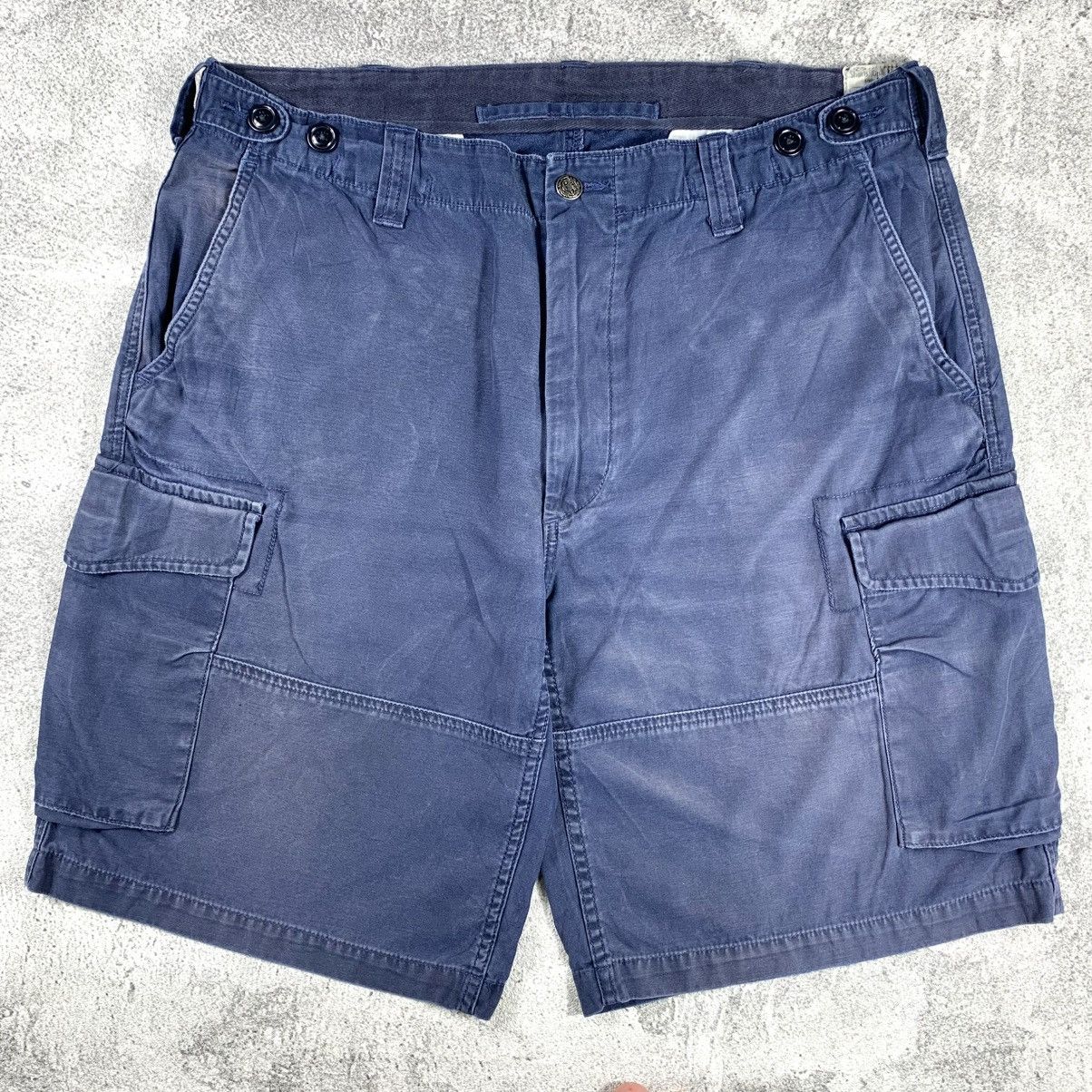 Polo Ralph Lauren × Vintage Vintage 60’s Polo Ralph Lauren Cargo Short Pants Size US 35 - 1 Thumbnail