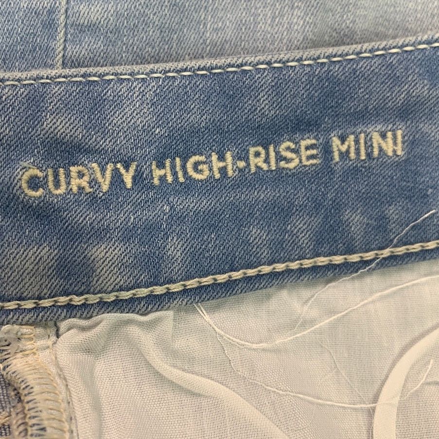 American Eagle Outfitters New American Eagle Womens Size 4 Mini Denim Blue Jean Skirt Size 27" / US 4 / IT 40 - 8 Thumbnail