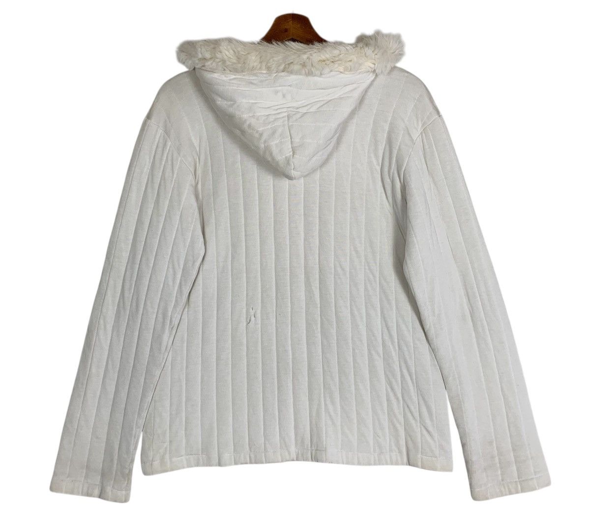 Designer × Vintage × agnes b. Vintage Distressed Agnes B Designer Luxury Pullover Hoodie Size S / US 4 / IT 40 - 8 Thumbnail