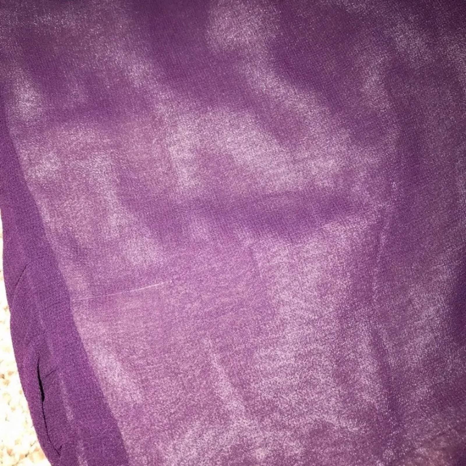 Urban Outfitters Silence + Noise Purple Chiffon Knee Skirt Urban Outfitters 0 Size 27" / US 4 / IT 40 - 12 Thumbnail