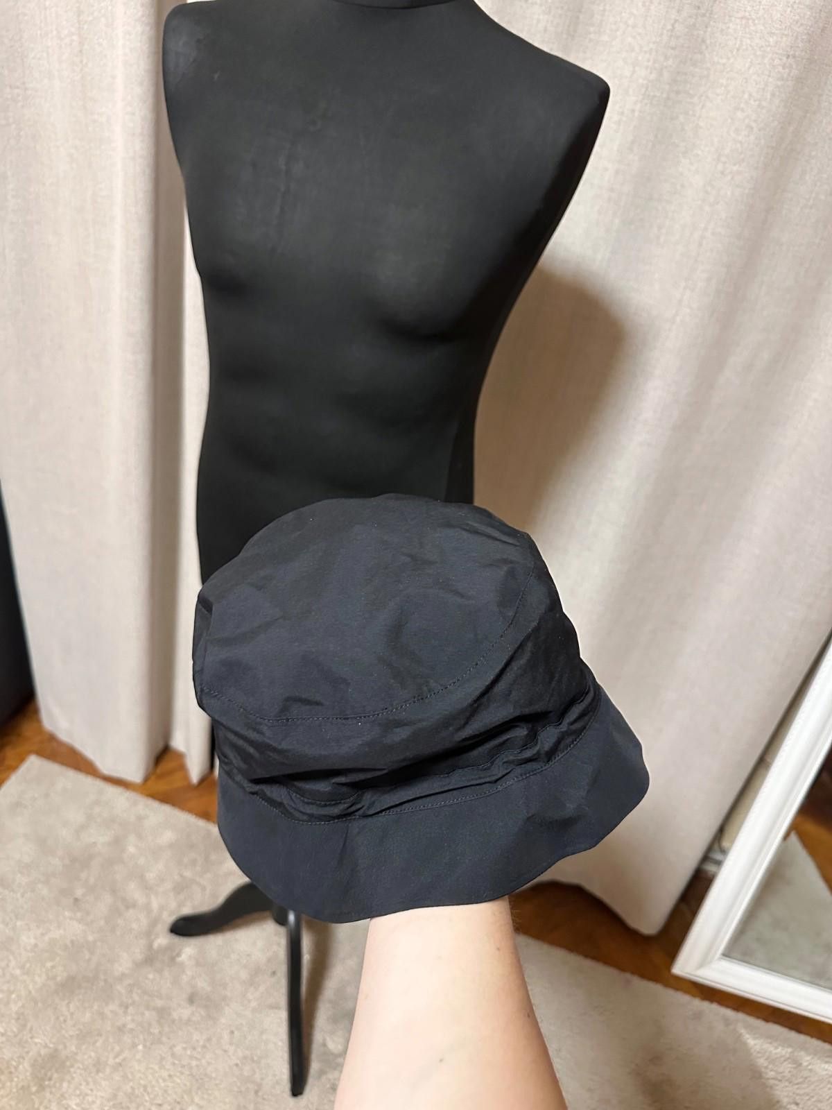 Herno Herno Black Laminar Hat Panama Sz 58 Size ONE SIZE - 4 Thumbnail