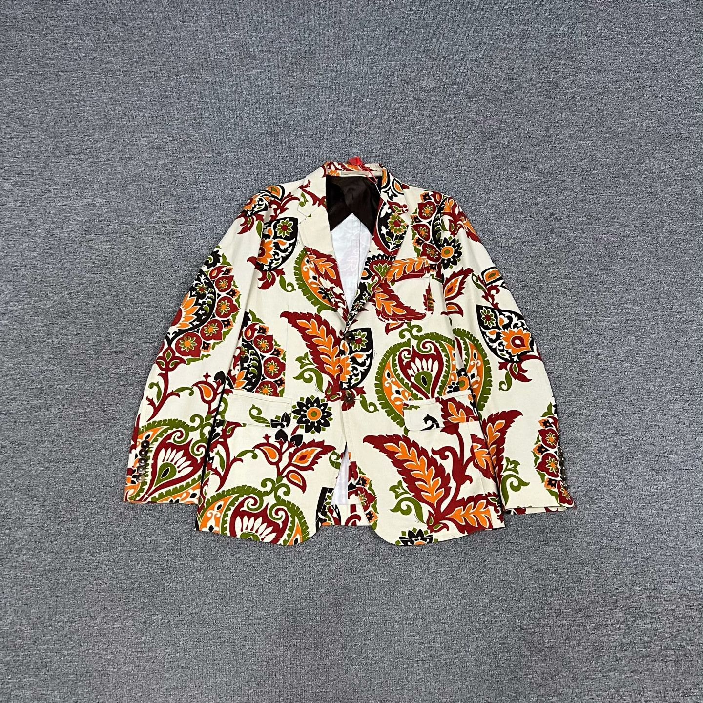 Gucci Gucci Floral Print Blazer Size L / US 10 / IT 46 - 1 Thumbnail