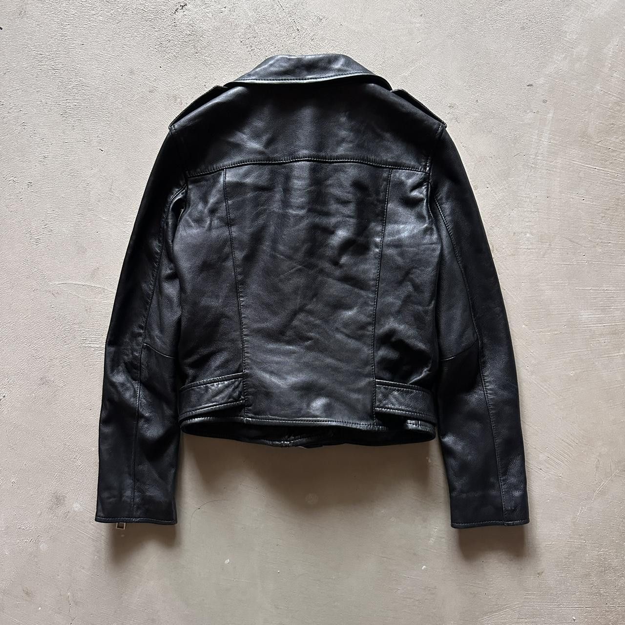 Allsaints allsaints black sheep leather biker moto jacket Size XS / US 0-2 / IT 36-38 - 3 Thumbnail