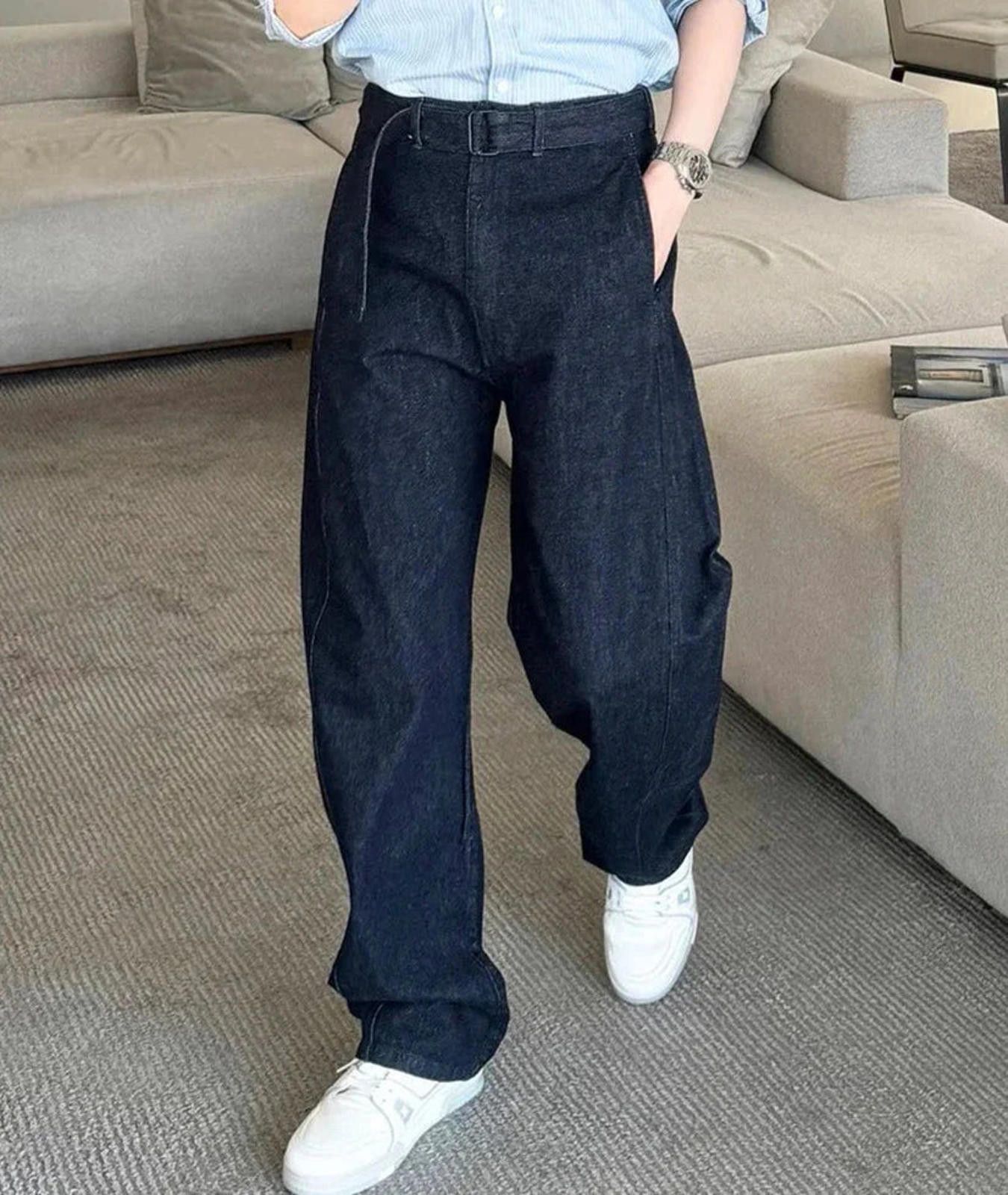 Other Belted Vintage Fit Trousers Size US 32 / EU 48 - 1 Thumbnail