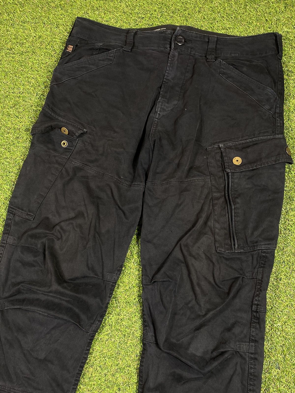 G-Star Vintage G star raw jeans cargo faded japanese y2k size 33x34 Size US 33 - 2 Thumbnail