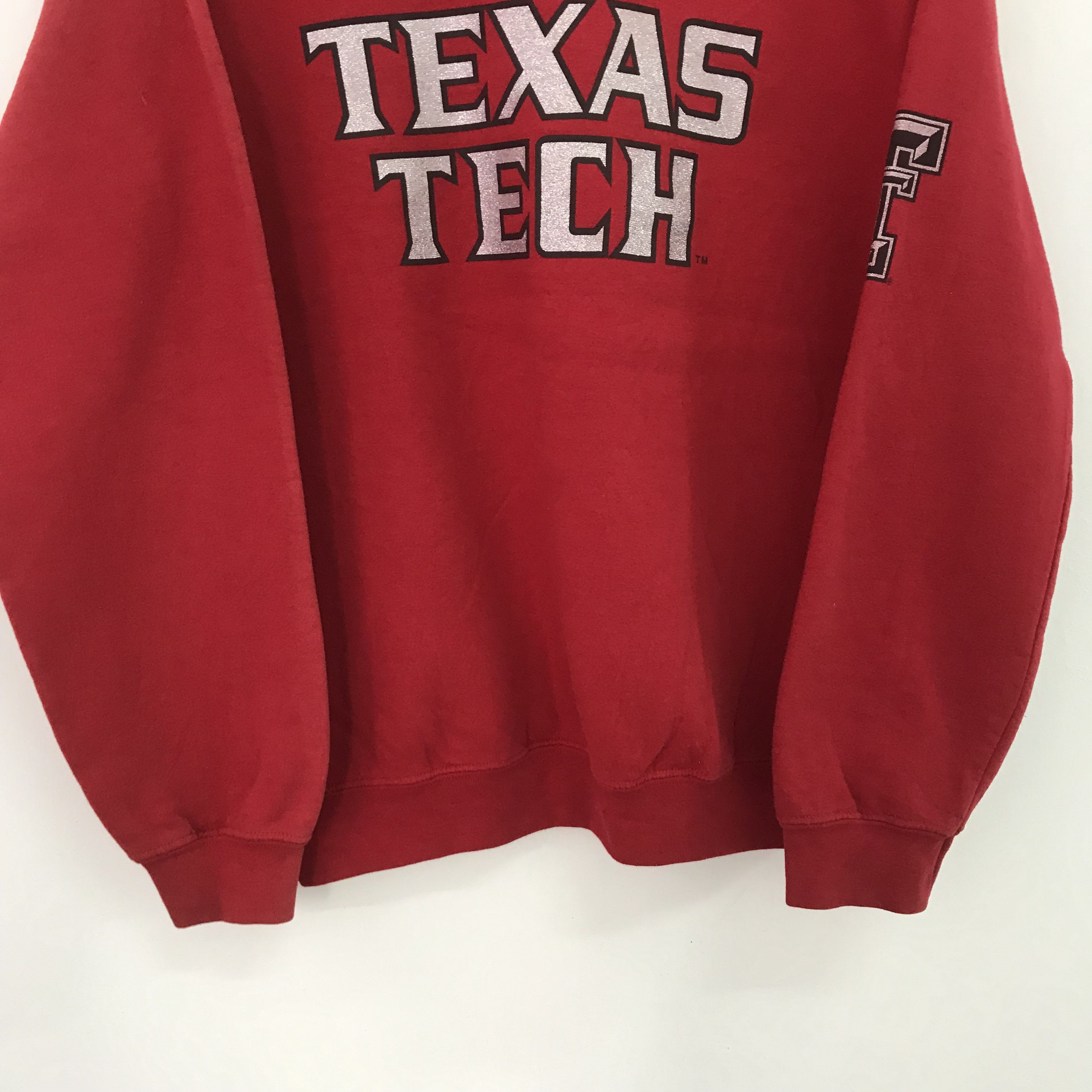 Gildan Vintage Texas Tech University Ncaa Red Sweater - 464 Size US M / EU 48-50 / 2 - 5 Thumbnail