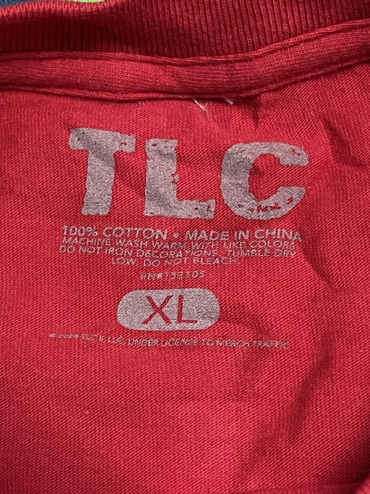 Band Tees TLC Crazy sexy cool Red Tee Shirt Size X-Large Size US XL / EU 56 / 4 - 3 Thumbnail