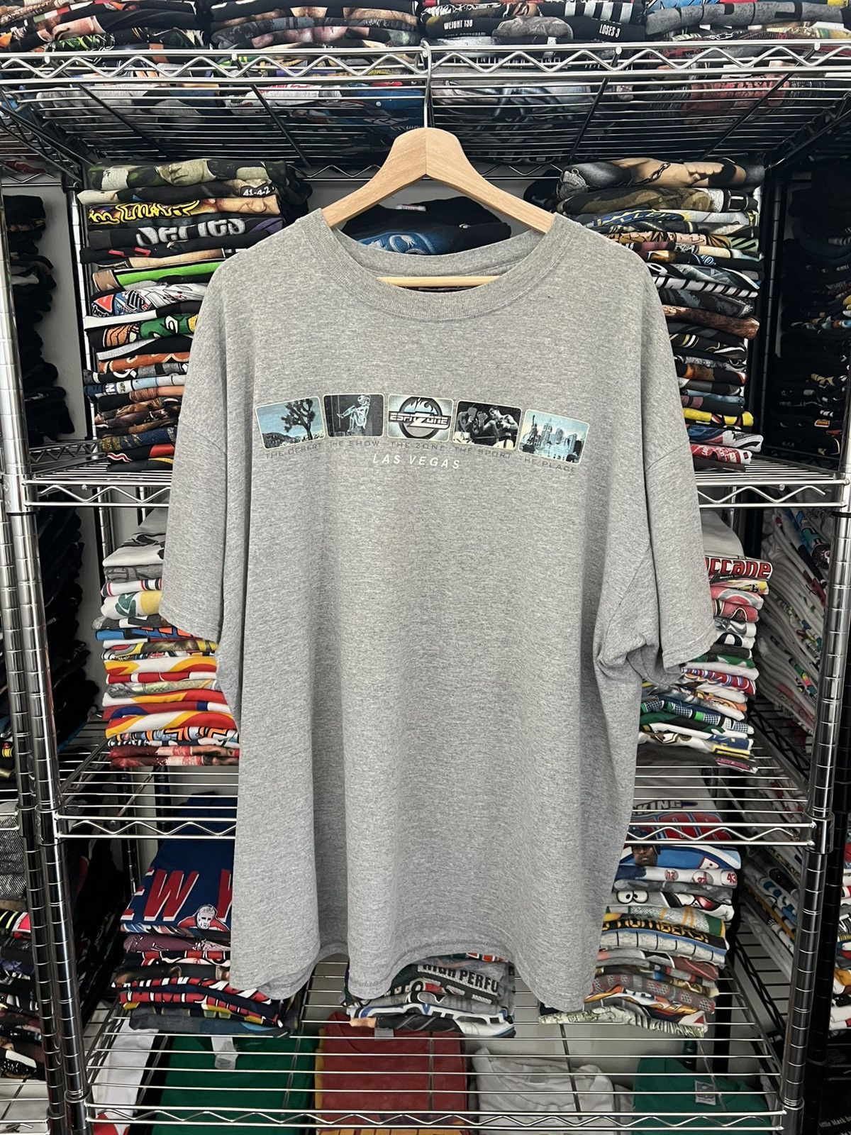 Vintage 90s ESPN Zone Las Vegas Promo Tee Size US XXL / EU 58 / 5 - 1 Thumbnail