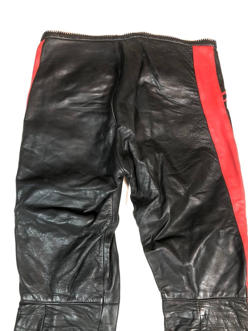 Leather Vintage Rare Avangarde Racing Moto Leather Pants Size US 35 - 5 Thumbnail