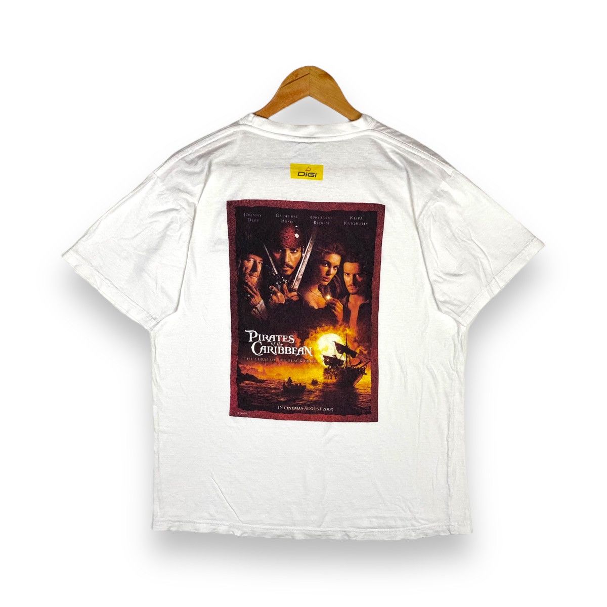 Vintage 2003 PIRATES OF THE CARIBBEAN THE CURSE OF THE BLACK PEARL Size US M / EU 48-50 / 2 - 1 Thumbnail