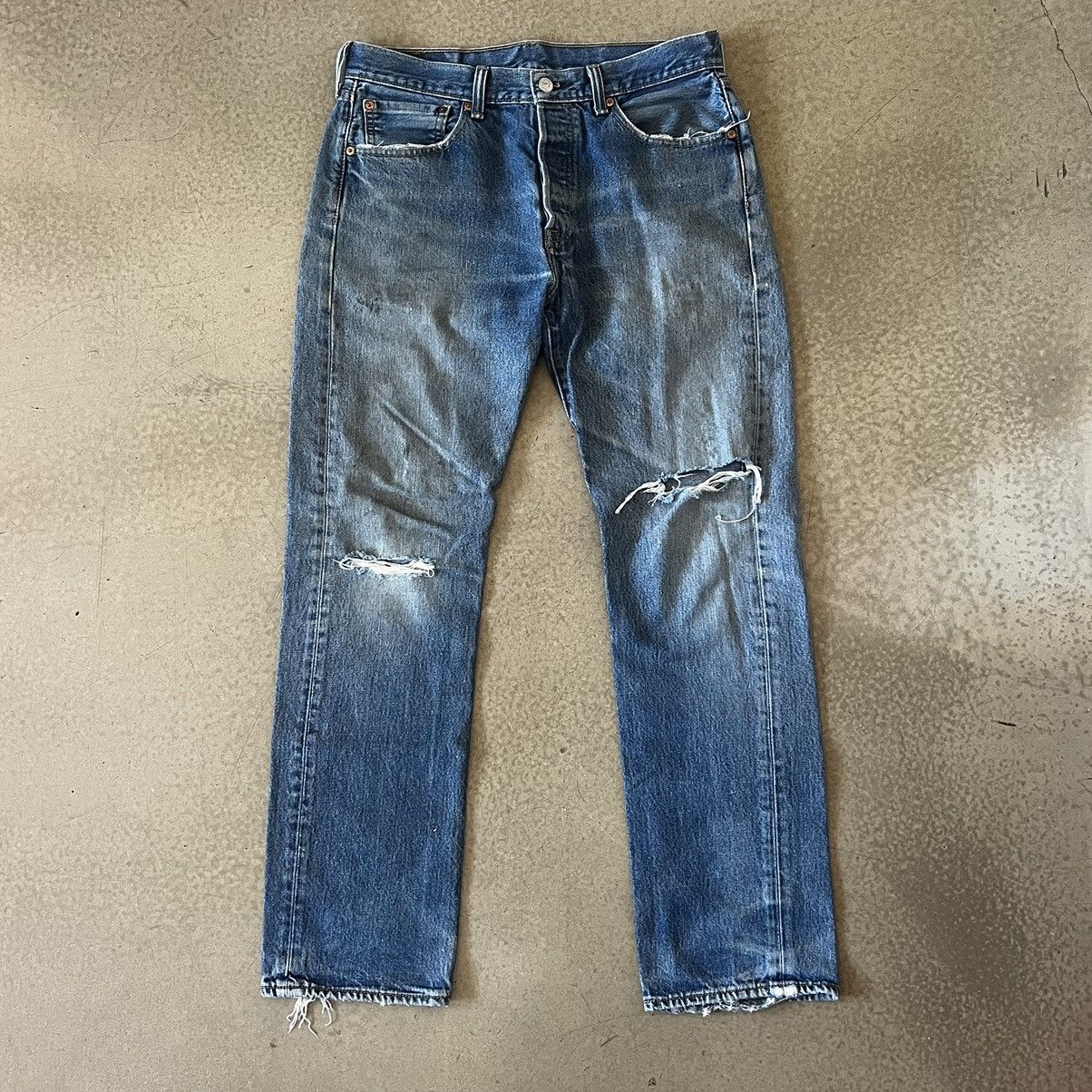 Levi's Vintage Levi’s 501 Jean - Size 30x30 Size US 30 / EU 46 - 1 Thumbnail