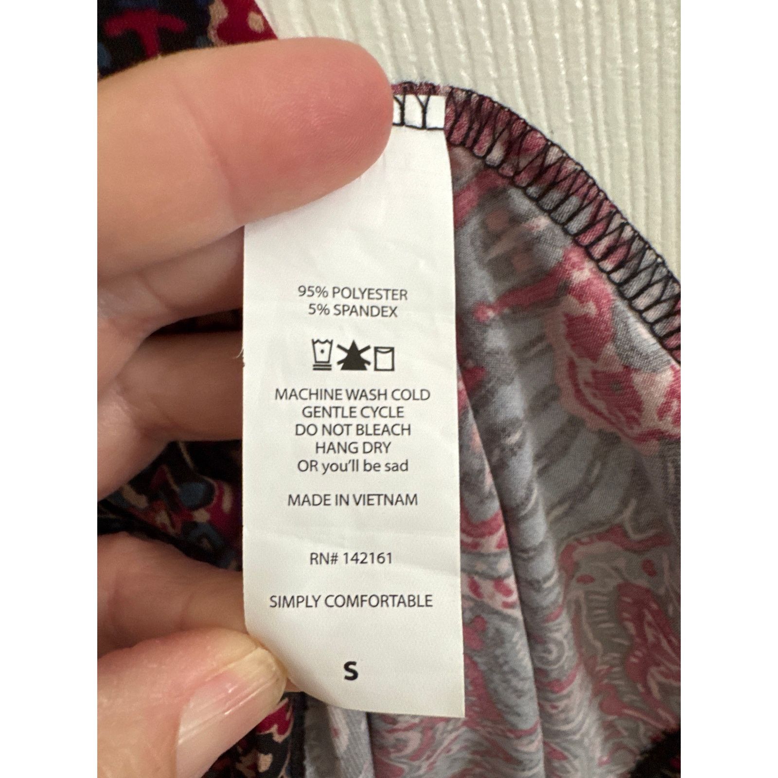 Other LuLaRoe Carly Dress US S Paisley High-Low Swing Midi Pocket Size S / US 4 / IT 40 - 6 Thumbnail