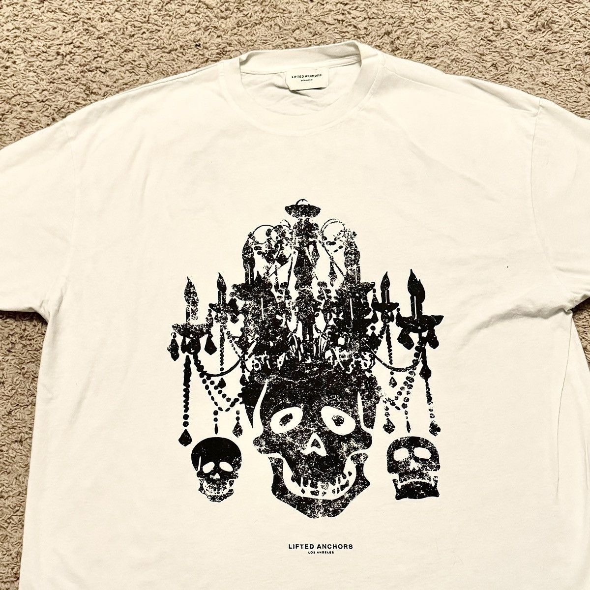 Designer × Lifted Anchors LIFTED ANCHORS EAT THE RICH TEE! Size US XL / EU 56 / 4 - 3 Thumbnail