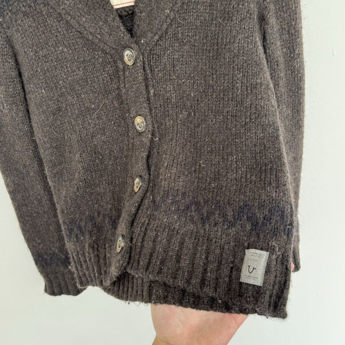 True Religion True Religion Vintage Sweater Wool Size S / US 4 / IT 40 - 3 Thumbnail