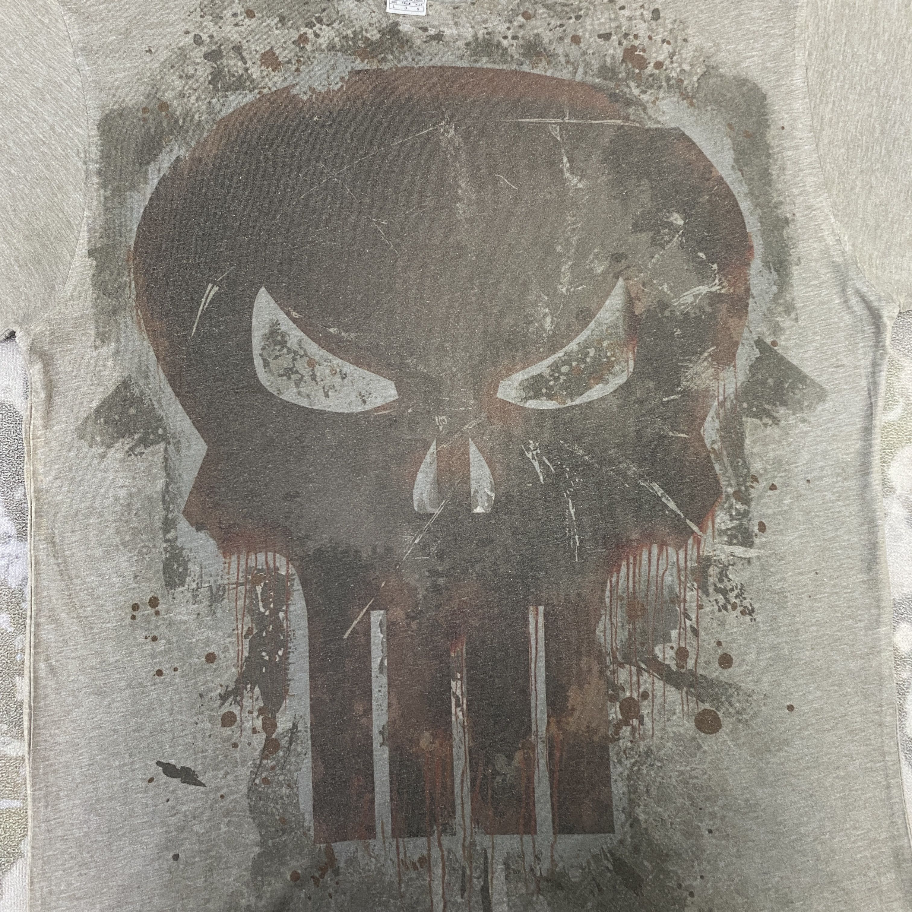 Disney Vintage Marvel The Punisher Large Shirt - K029 Size US L / EU 52-54 / 3 - 3 Thumbnail