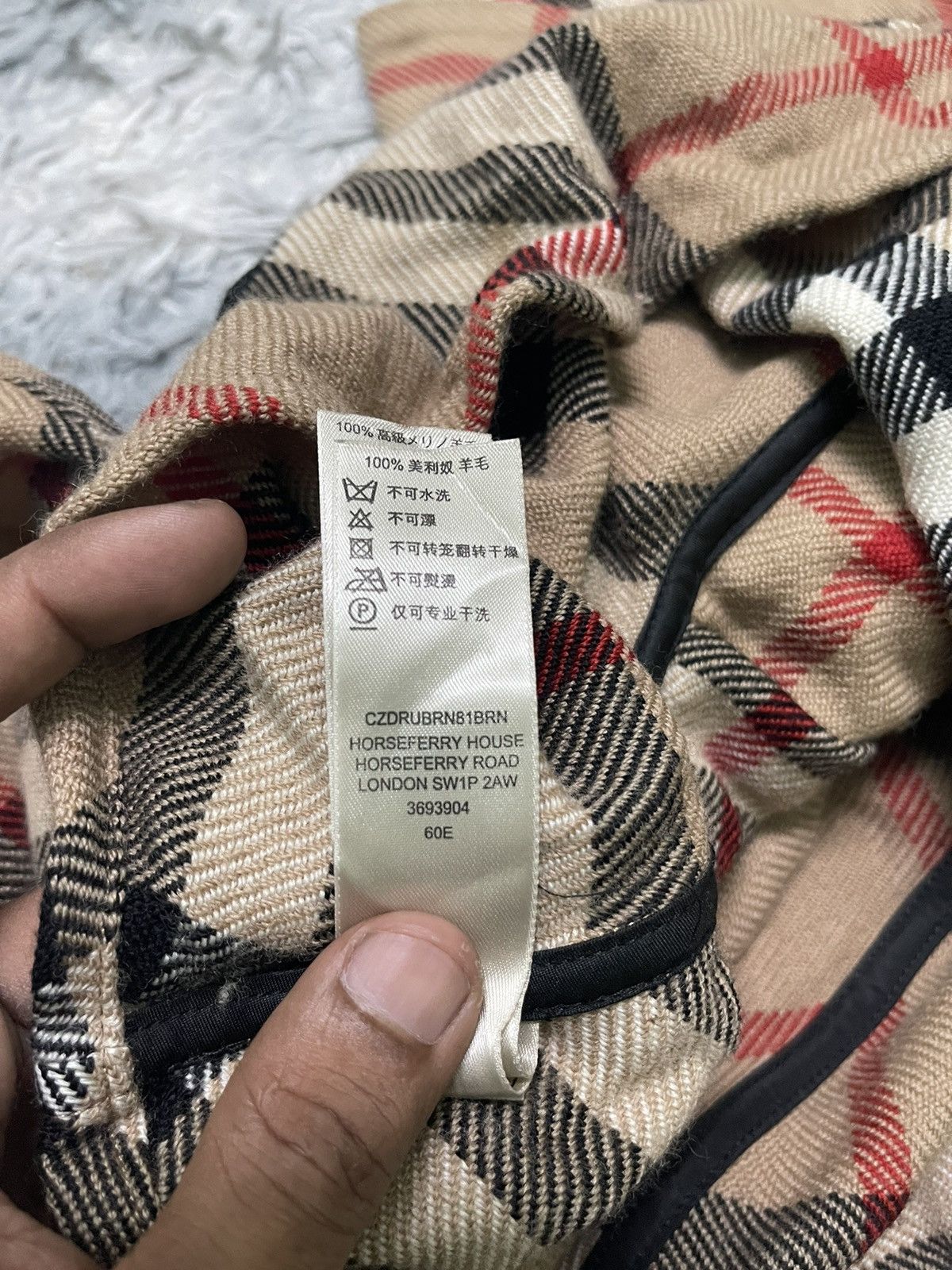 Burberry 🔥RARE🔥BURBERRY NOVACHECK WOOL MINI DRESS Size M / US 6-8 / IT 42-44 - 12 Thumbnail