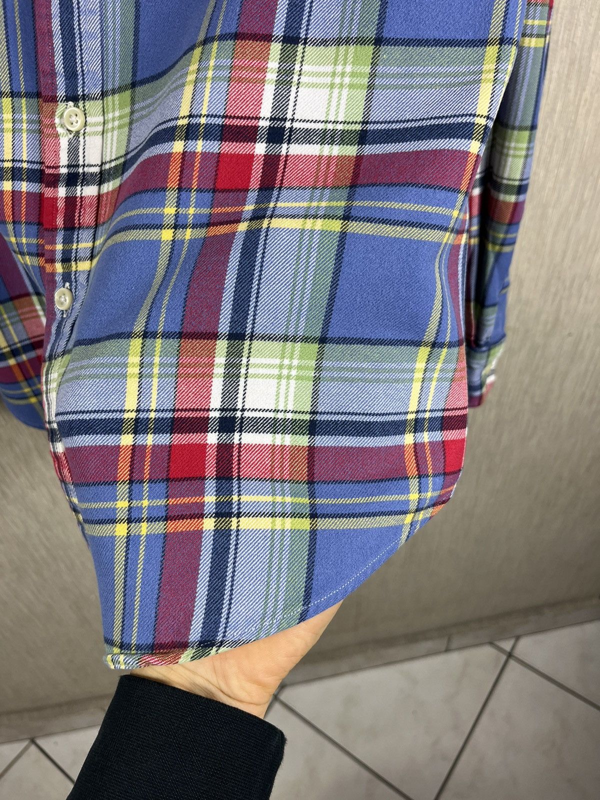 Flannel × Polo Ralph Lauren × Vintage Vintage Polo Ralph Lauren 90s flannel plaid checked shirt Size US L / EU 52-54 / 3 - 17 Thumbnail
