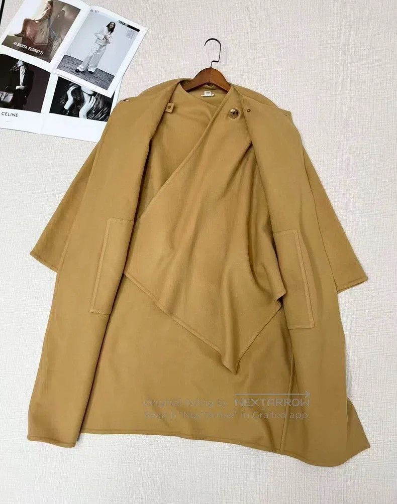 Hermes Hermes Cape coat set, with detachable cape inside Size XS / US 0-2 / IT 36-38 - 2 Thumbnail