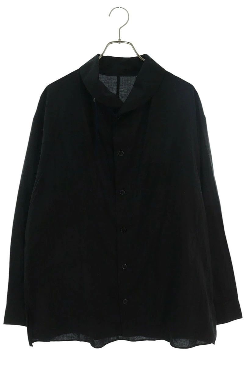 Yohji Yamamoto YOHJI YAMAMOTO POUR HOMME Long sleeve shirt with strap Size US L / EU 52-54 / 3 - 1 Thumbnail