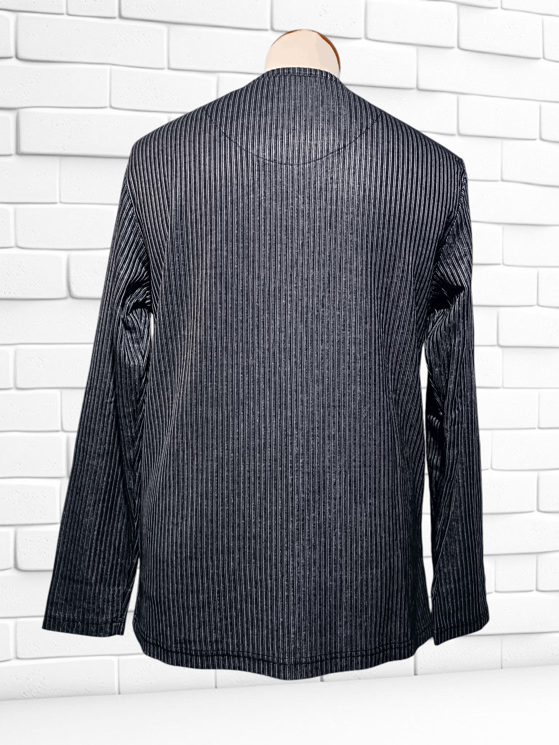 Japanese Brand Vintage Long Sleeve Double Layer Opium Gothic Silver Size US M / EU 48-50 / 2 - 4 Thumbnail