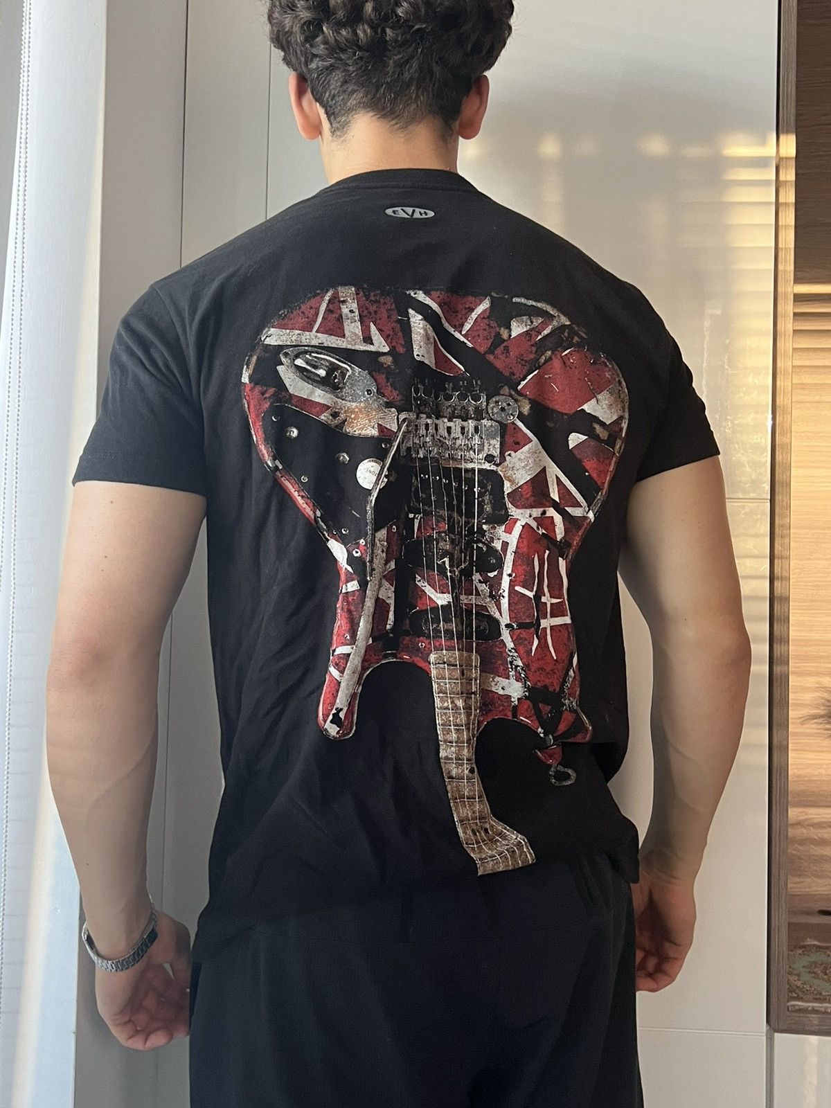 Band Tees × Vintage ‼️EVH Edward Wan Halen Eruption Rock Band T-shirt‼️ Size US L / EU 52-54 / 3 - 2 Thumbnail